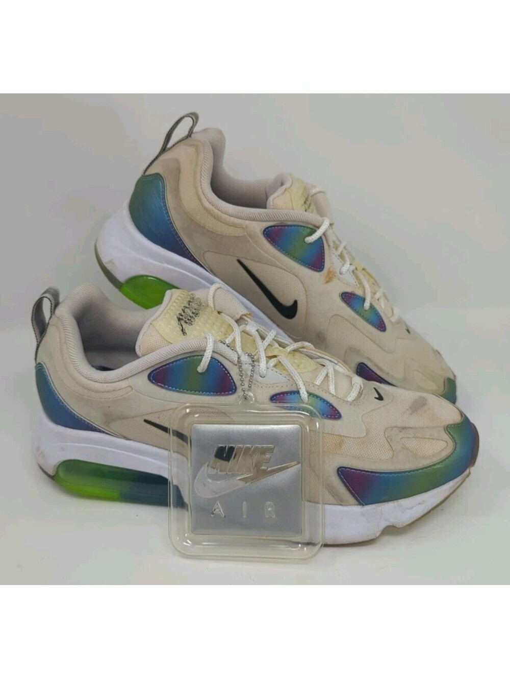 NIKE Air Max 200 20 'Bubbles Pack' Running Training Shoes Mens 10 44 Iridescent - Picture 7 of 15